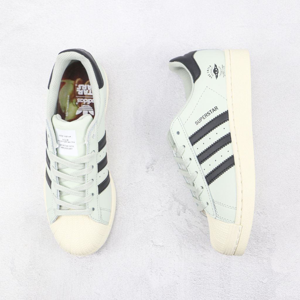 Adidas superstar star wars verde sales