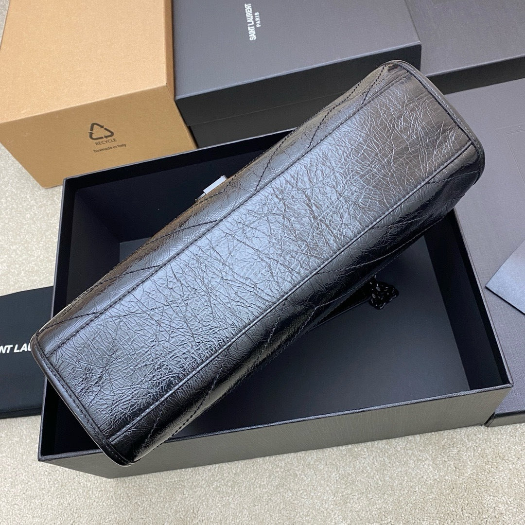 Saint Laurent Niki Shopping Bag All Black