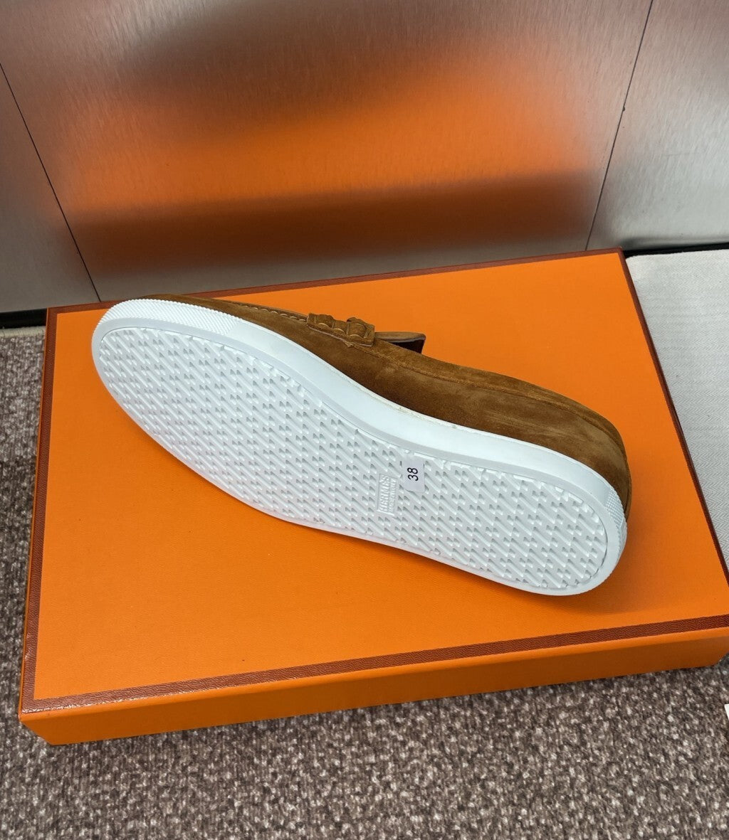 HERMES LOAFER Brown