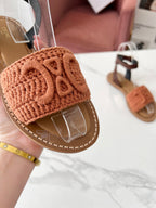CELINE LYMPIA FLAT STRAP SANDAL