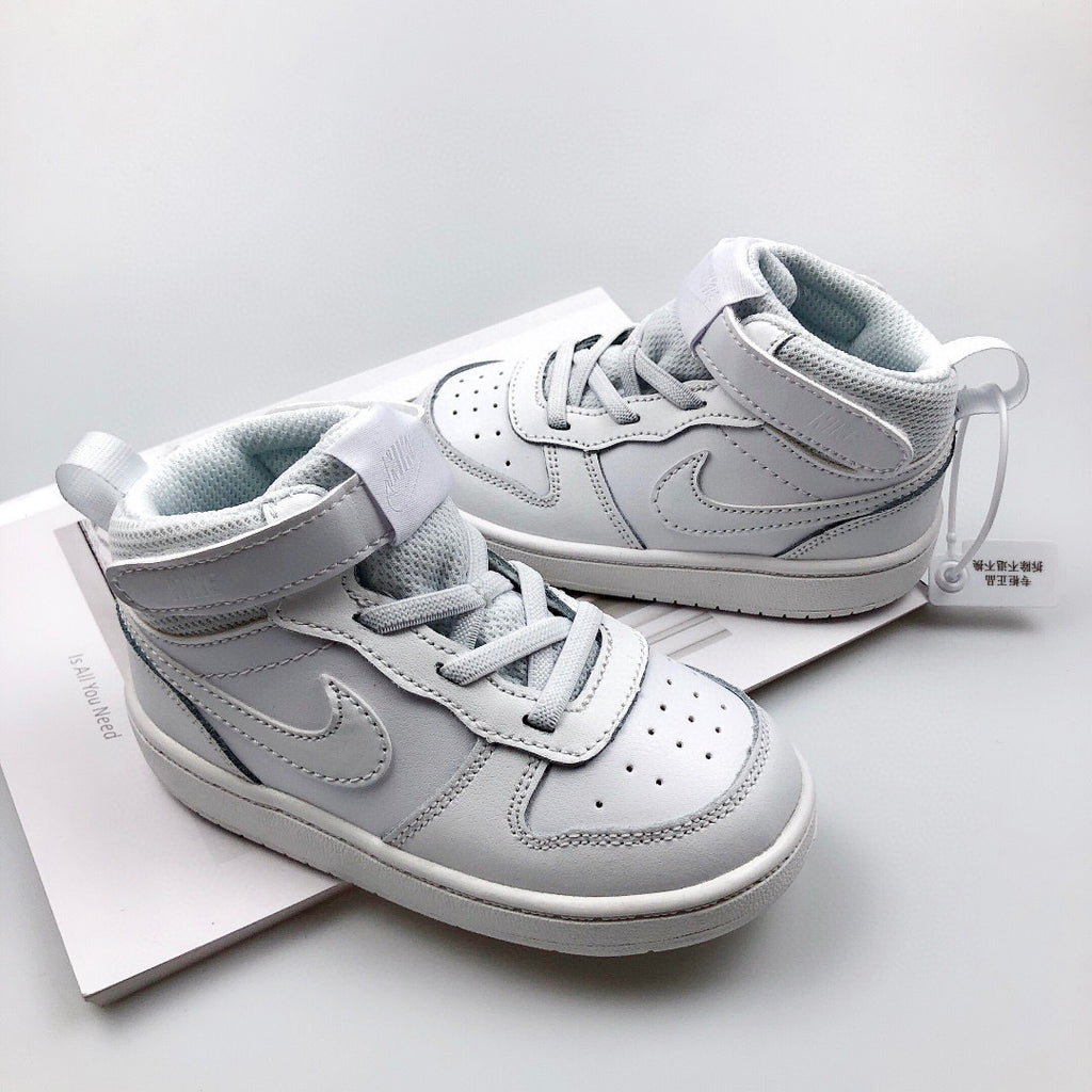 Nike Court Borough Mid 2 Infantil Branco