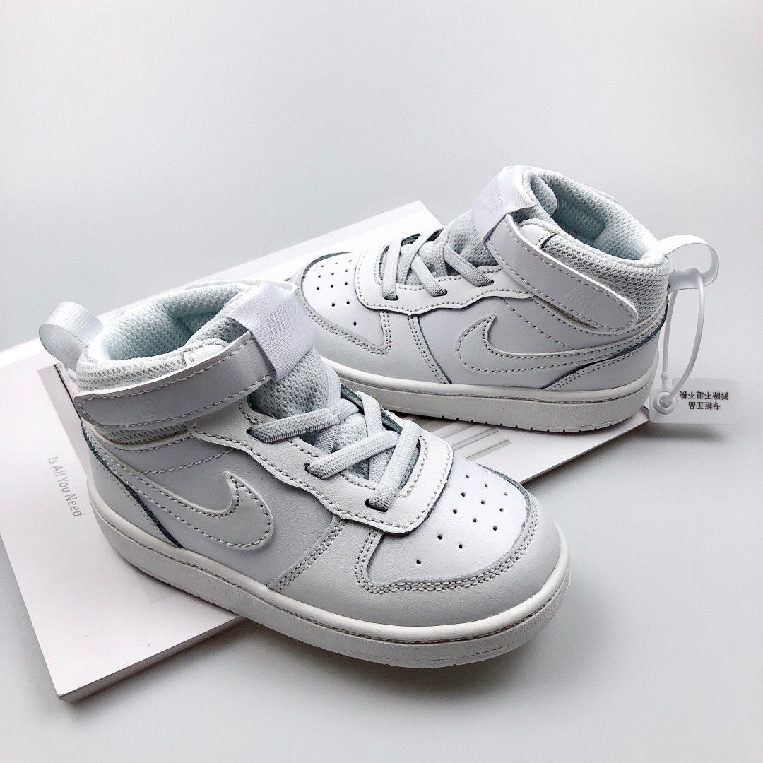 Nike Court Borough Mid 2 Infantil Branco