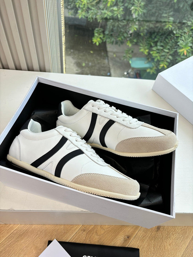 Celine Jogger Low Lace-Up Sneaker Black