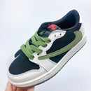 Jordan 1 Retro  x Travis Scott Black and Green Infantil