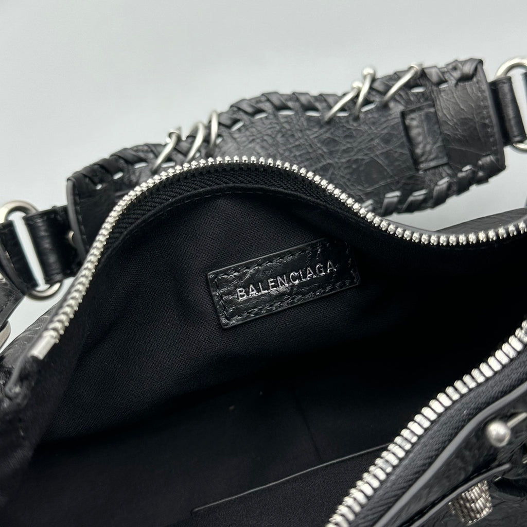 alenciaga Le Cagole XS Black