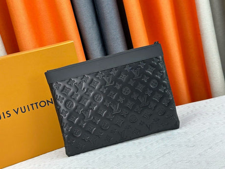 Clutch Louis Vuitton Monogram Black (Pronta Entrega)