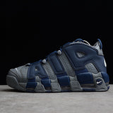 Air More Uptempo Cool Grey Midnight Navy