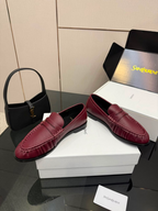 Mocassim YSL bordô