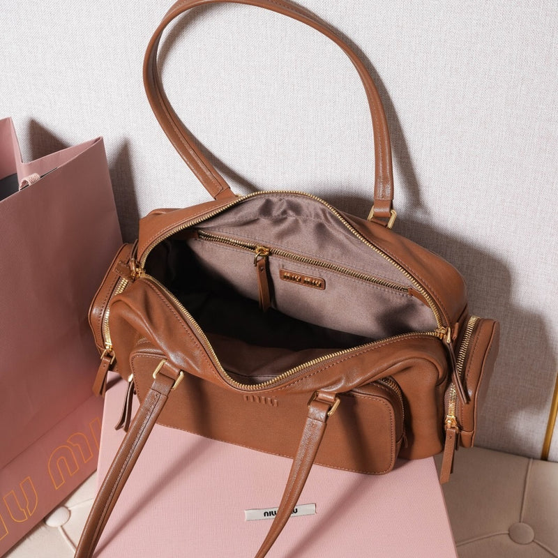 Pocket Nappa Leather Bag