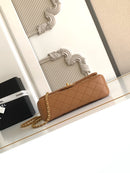 Chanel Classic Double Flap Brown