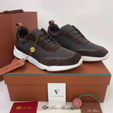 Loro Piana Modular Walk Suede Brown