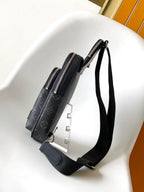 Bolsa Avenue Sling Bag Monograma Eclipse Black
