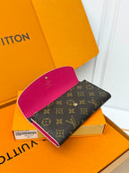 Louis Vuitton Emilie Wallet Monogram Flower