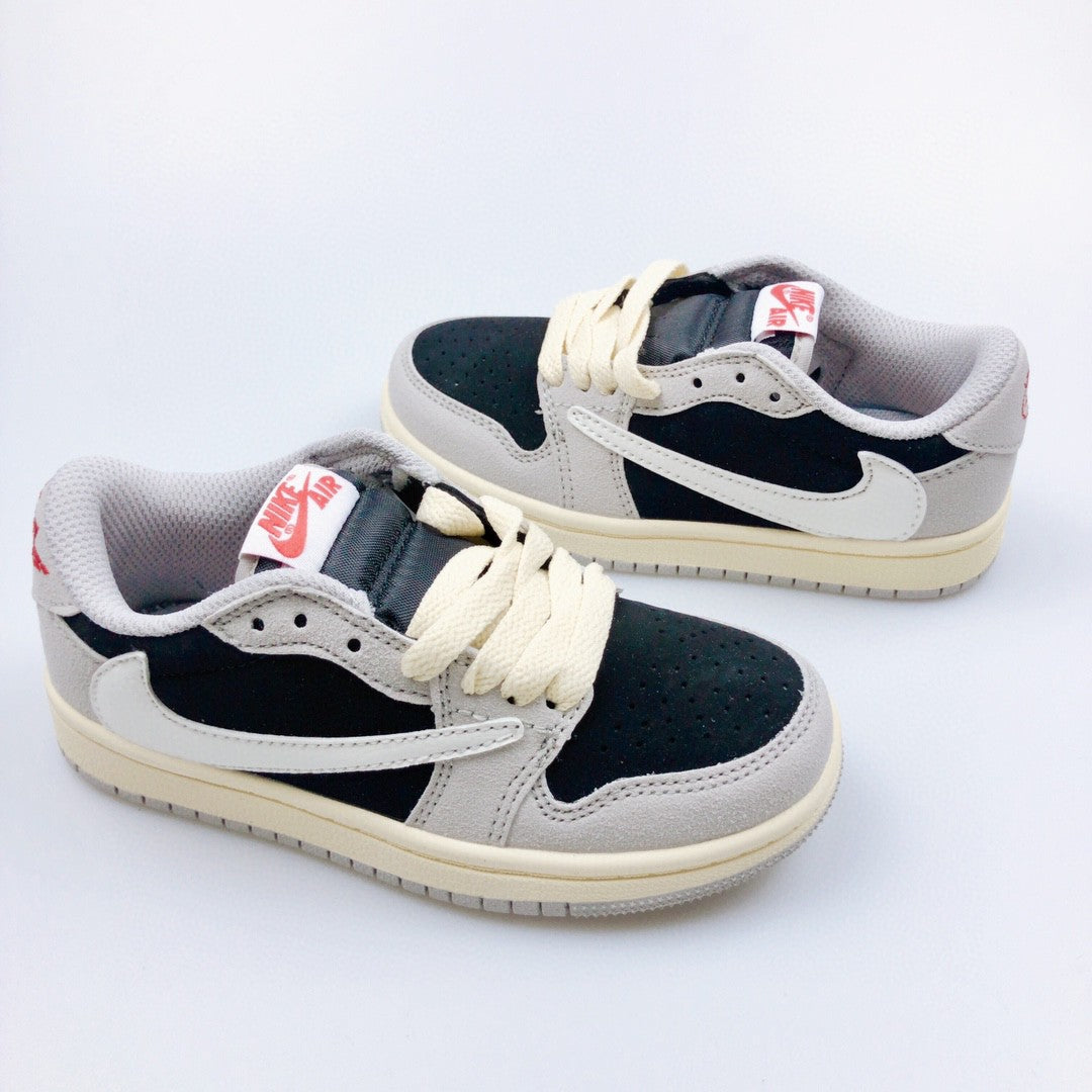 Jordan 1 Retro  x Travis Scott Beige Infantil