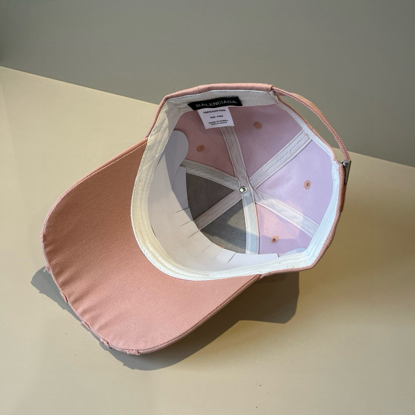 Boné Balenciaga Pink