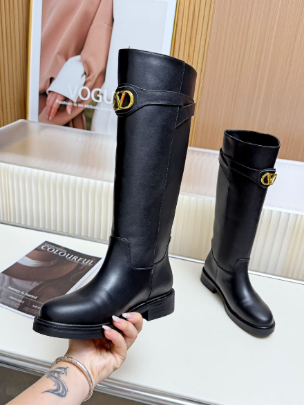 bota VLogo Signature Calfskin Boot 30mm