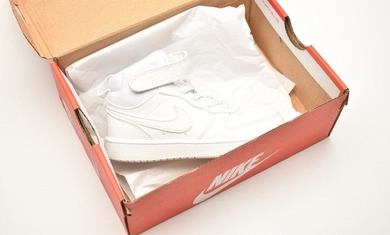 Nike Court Borough Mid 2 White Infantil