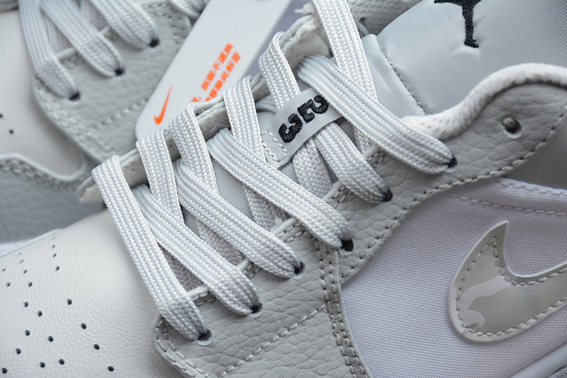 Nike Air Jordan 1 Low White Camo