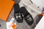 Hermes Gabriel Sandal Noir Preto.