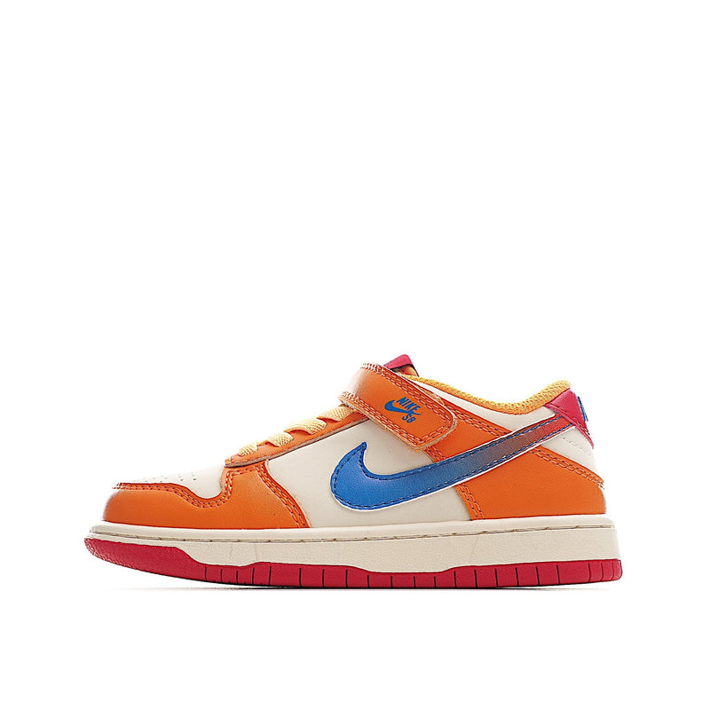 Tênis Nike Dunk Low Orange Infantil