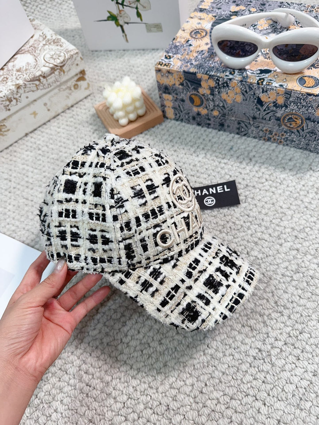 Boné Chanel (Pronta entrega)
