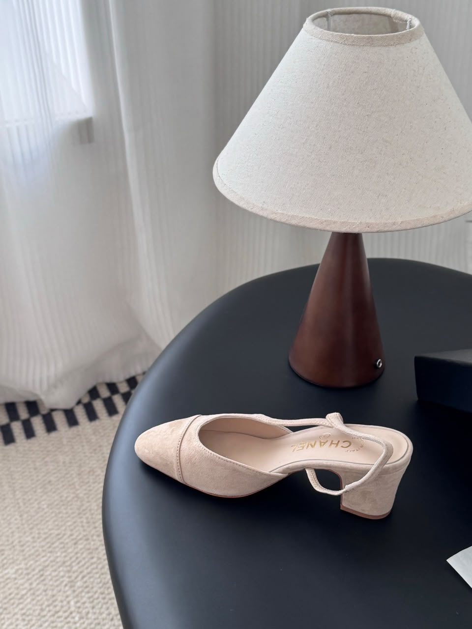 Chanel Slingback Pumps Nude