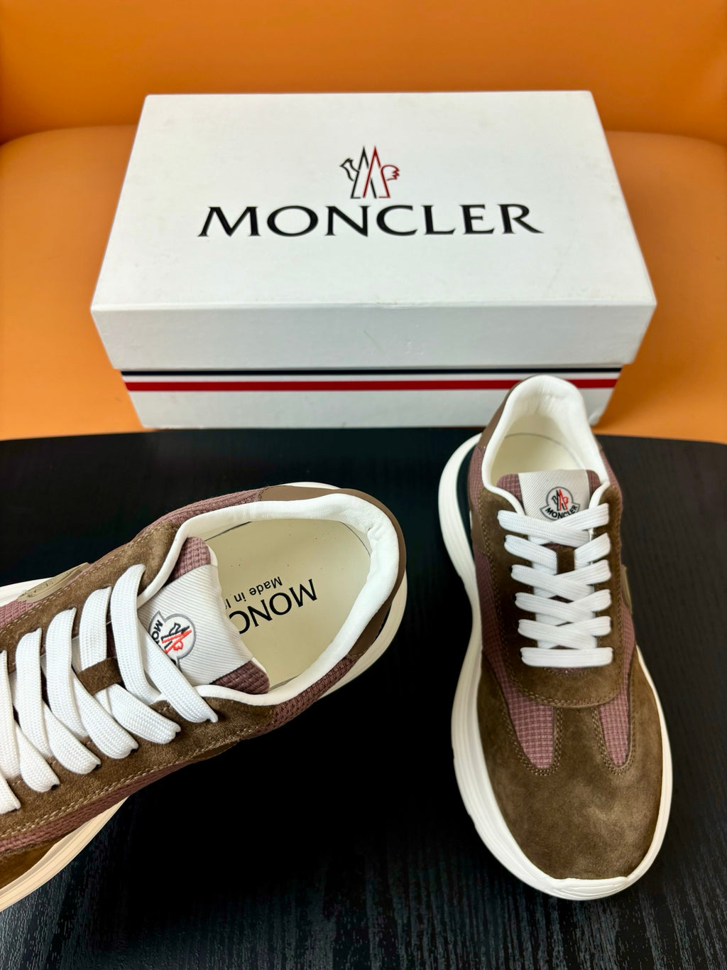 Moncler Pacey 2 Brown / Off-White