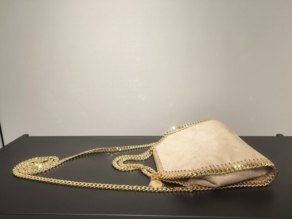 Stella McCartney Falabella Tote Maxi Rosé Gold