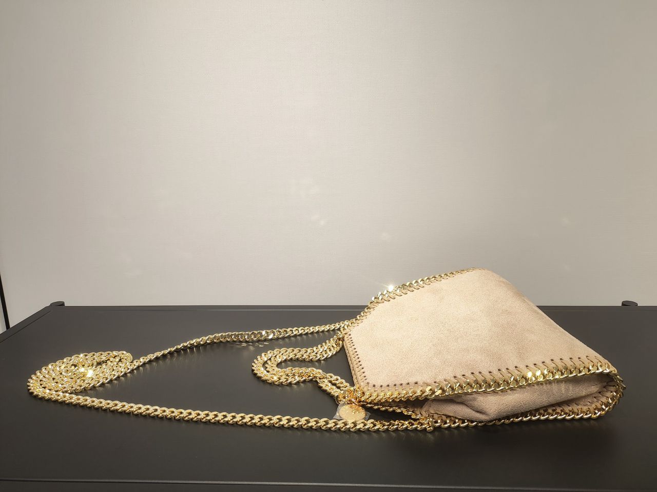 Stella McCartney Falabella Tote Maxi Rosé Gold
