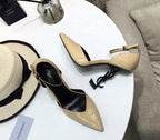 Saint Laurent Opyum Pumps Off-White