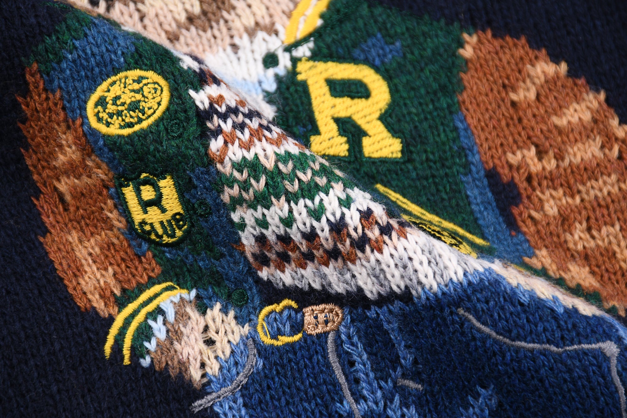 Polo Ralph Lauren Suéter de Tricô Varsity Polo Bear