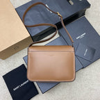 Saint Laurent Niki Saddle Shoulder Bag Cortiça Ferragens Douradas
