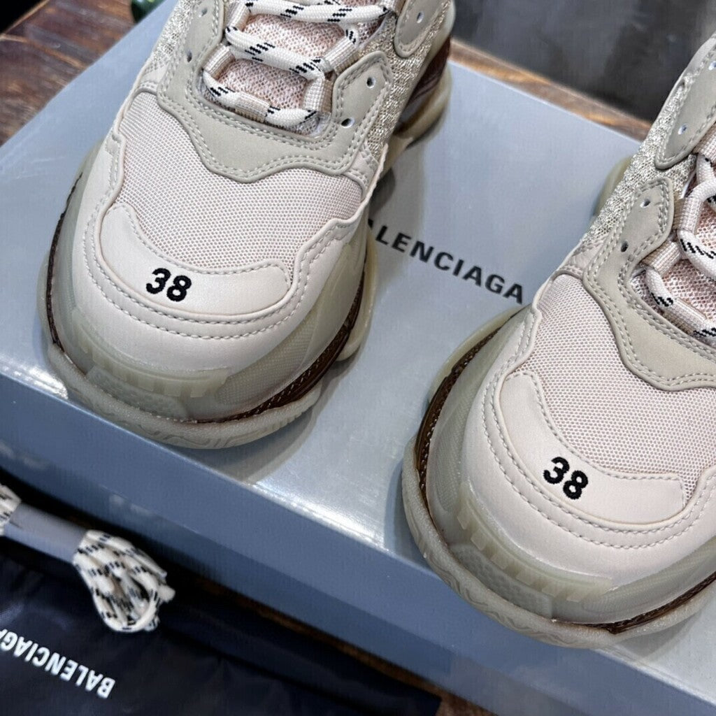 Balenciaga Triple S Off white Sola transparente