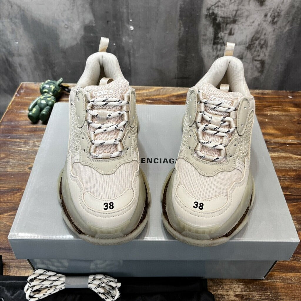 Balenciaga Triple S Off white Sola transparente