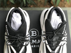 Balmain Unicorn Low-Top Black White