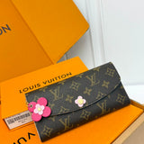 Louis Vuitton Emilie Wallet Monogram Flower