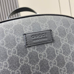 Gucci Medium GG Supreme Backpack Black