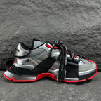 Dolce & Gabbana Space Trainers Silver/Red/Black