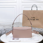 Bolsa Coach Tabby Shoulder Bag 26 in Signature Canvas with Colorblock.
