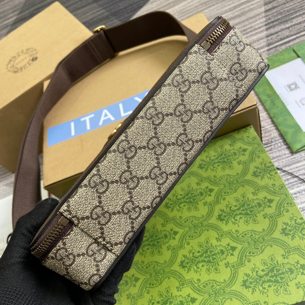 Gucci Ophidia Travel Case Bag Khaki