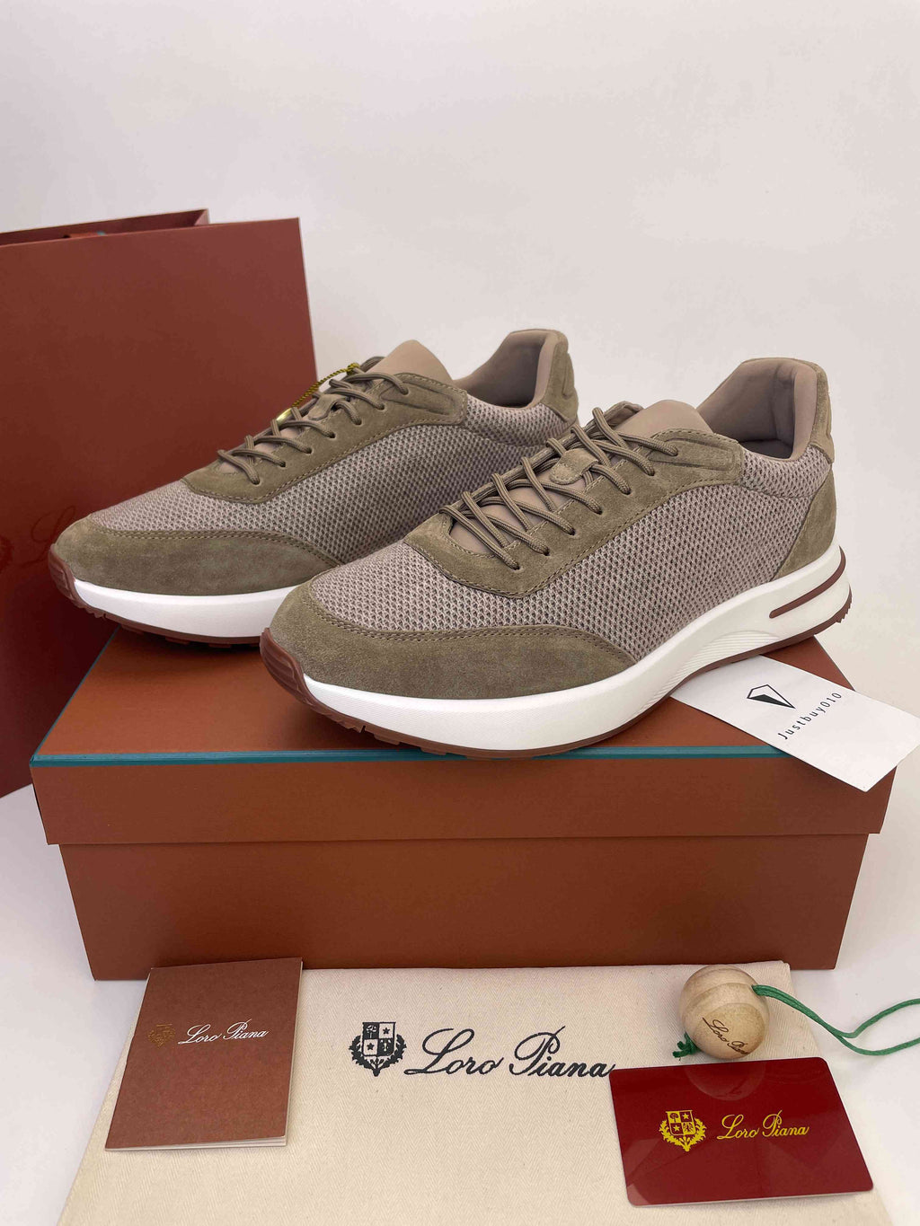 Loro Piana 360 Flexy Walk Knit Sand