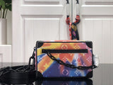 Lv Mini Soft Trunk Sunset Monogram Multicolor