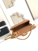 Chanel Classic Double Flap Brown