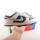 NIKE DUNK LOW HUF NEW YORK CITY WHITE/NAVY BLUE