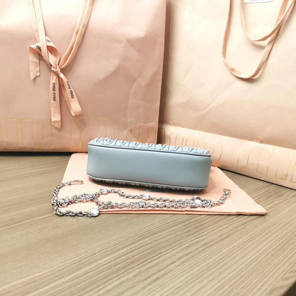 Miu Miu Wander Matelassé Shoulder Bag