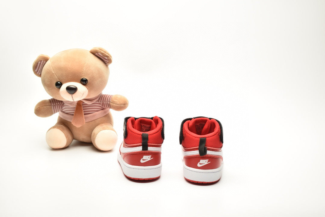 Nike Court Borough Mid 2 Red Infantil