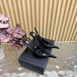 Saint Laurent Scarpin Opyum Sandal Black