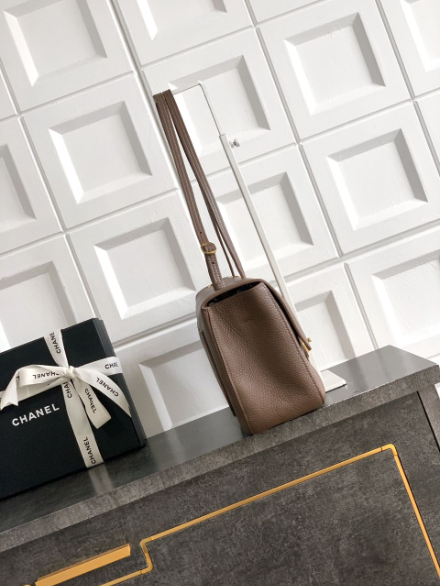 Chanel Maxi Souplissimo Flap Bag brown