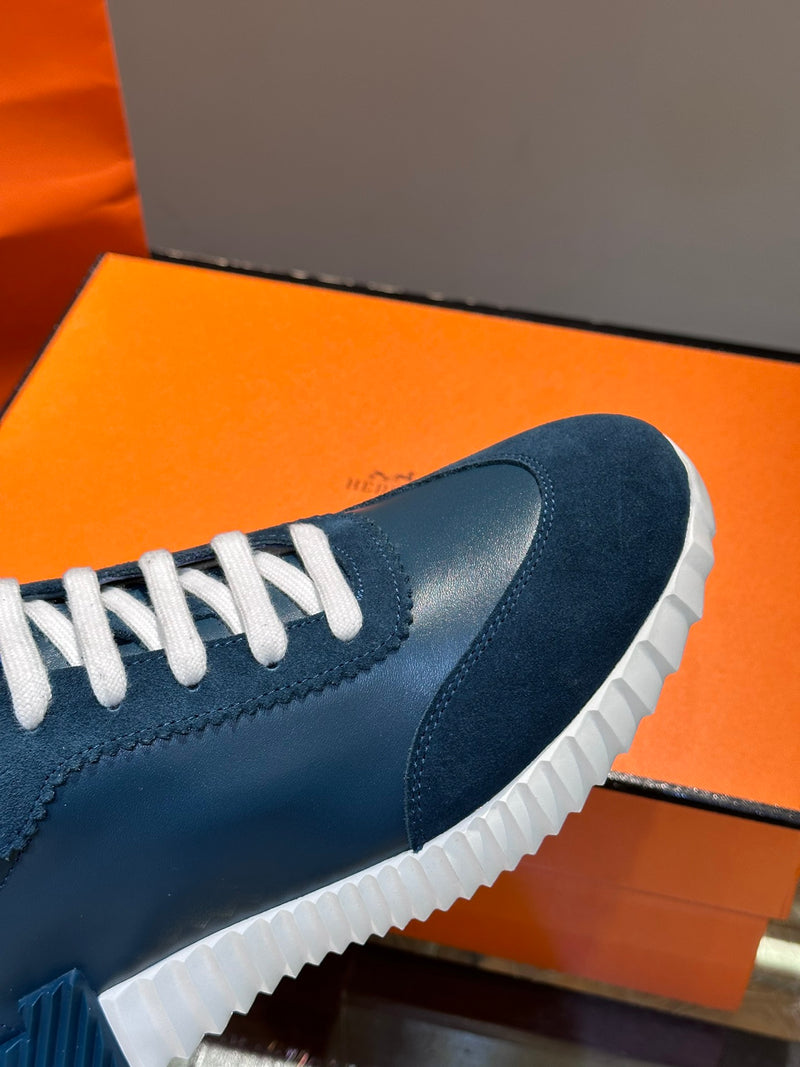 Hermes Goatskin Bouncing Bleu Turquin