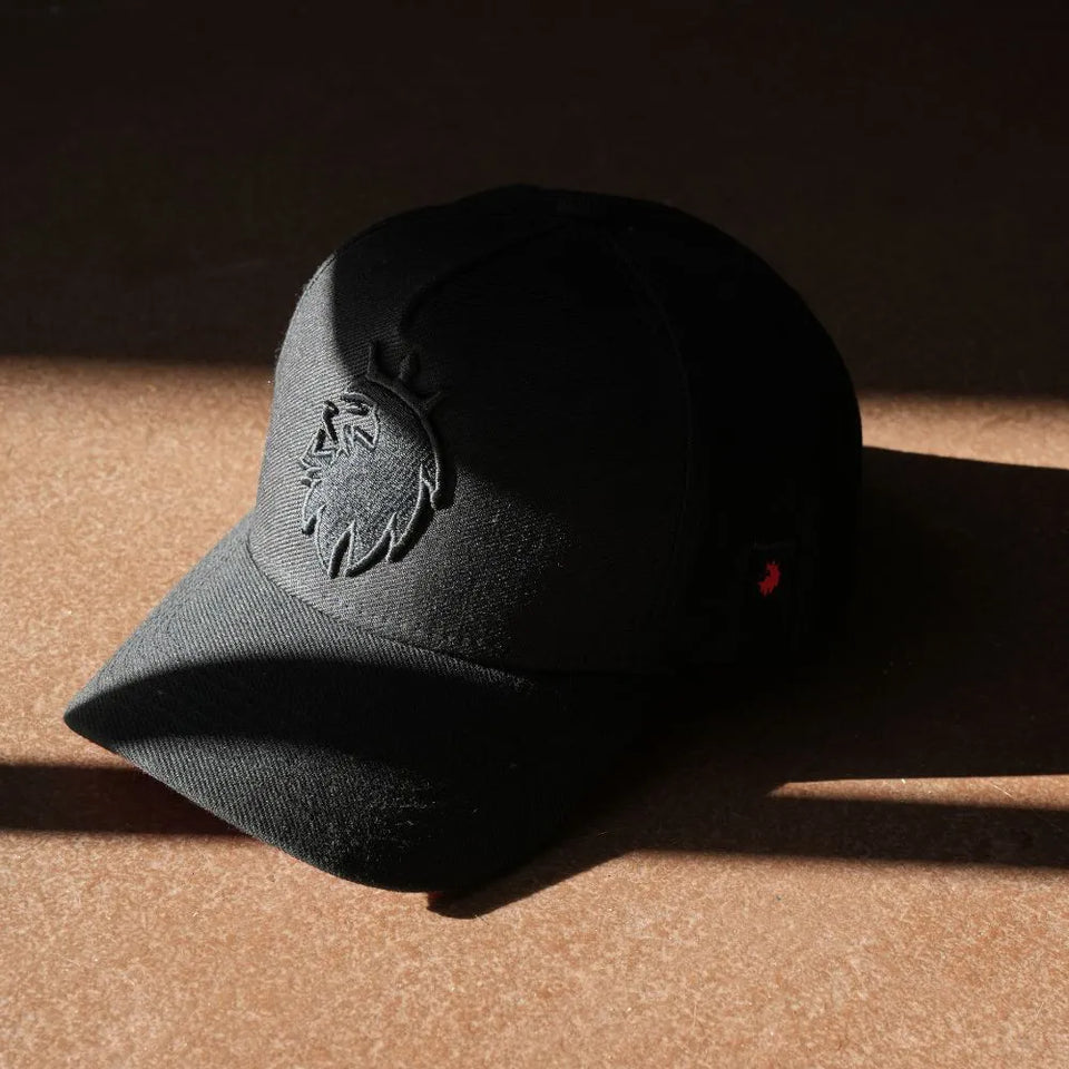 Boné Judá Black Lion Redline Black & Red